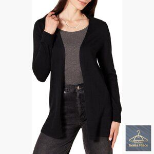 Lightweight Long Sleeve Open Front Cardigan Sweater Regular Fit
